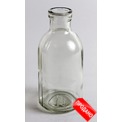 Старинный стеклянный пузырек, старинная бутылочка. Аптечный пузырек. Начало XX века. 