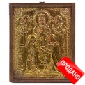 Старинная печатная паломническая икона Печерская Пресвятой Богородицы, Пресвятая Богородица Свенская. Россия, XIX век. Старинная печатная паломническая икона Печерская Пресвятой Богородицы, Пресвятая Богородица Свенская. Россия, XIX век.