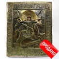 Старинная деревянная икона Архангел Михаил (Михаил Архангел, Архистратиг Михаил). Россия, XIX век. Старинная деревянная икона Архангел Михаил (Михаил Архангел, Архистратиг Михаил). Россия, XIX век.