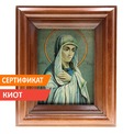 Старинная икона святая мученица Лидия, именная икона, паломническая икона, икона хромолитография. Одесса-Афон-Иерусалим, 1901 год.